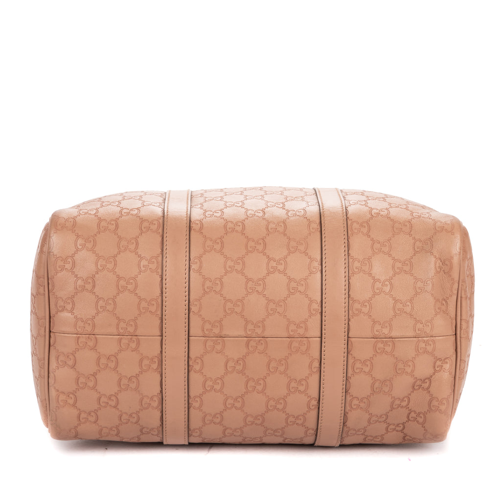 Shoulder Bag Medium Boston Medium Pink Supreme Coated Canvas