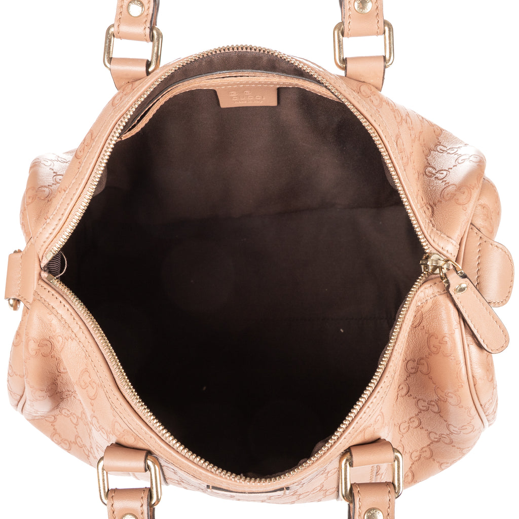 Shoulder Bag Medium Boston Medium Pink Supreme Coated Canvas
