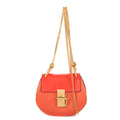 Shoulder Bag Nano Drew Nano Red Grained Calfskin Leather