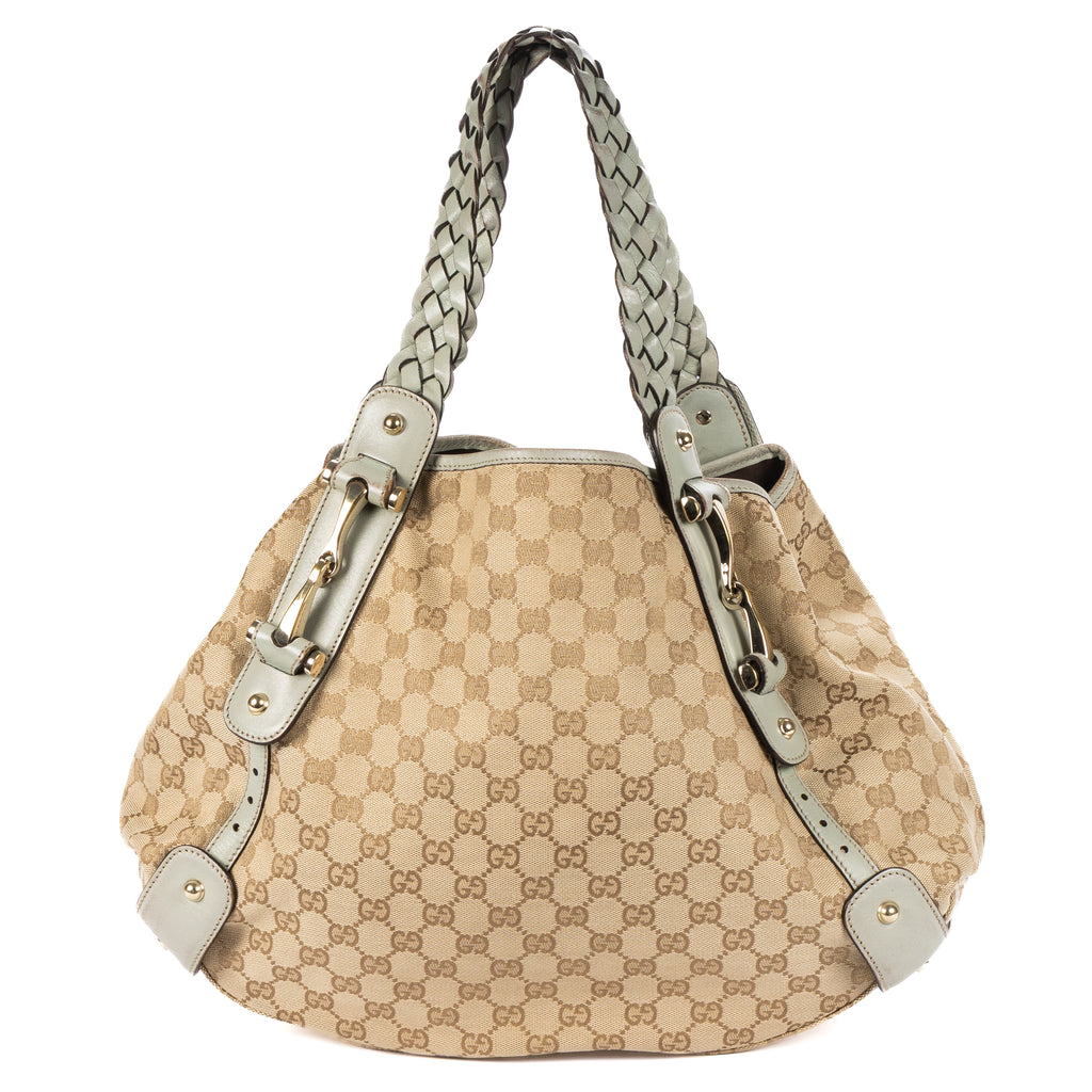 Shoulder Bag Pelham Beige Monogrammed Canvas