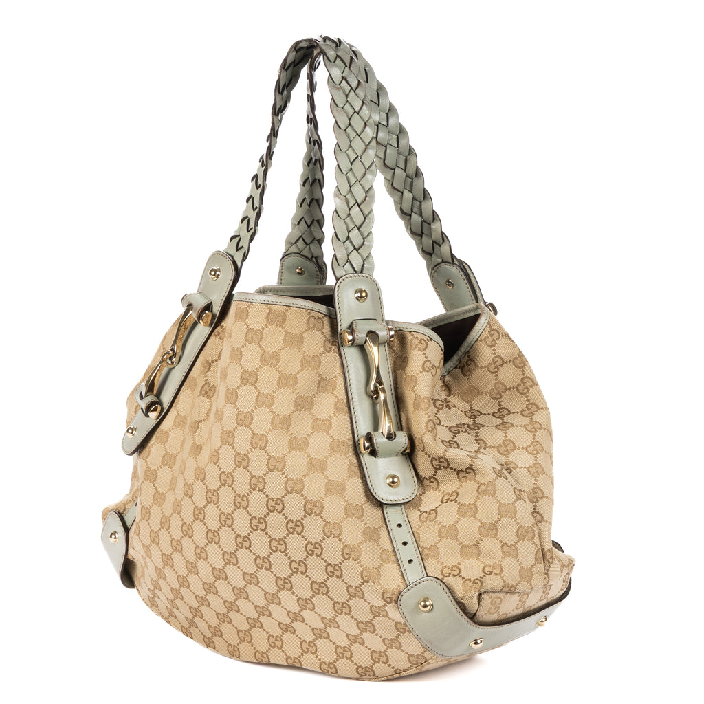 Shoulder Bag Pelham Beige Monogrammed Canvas