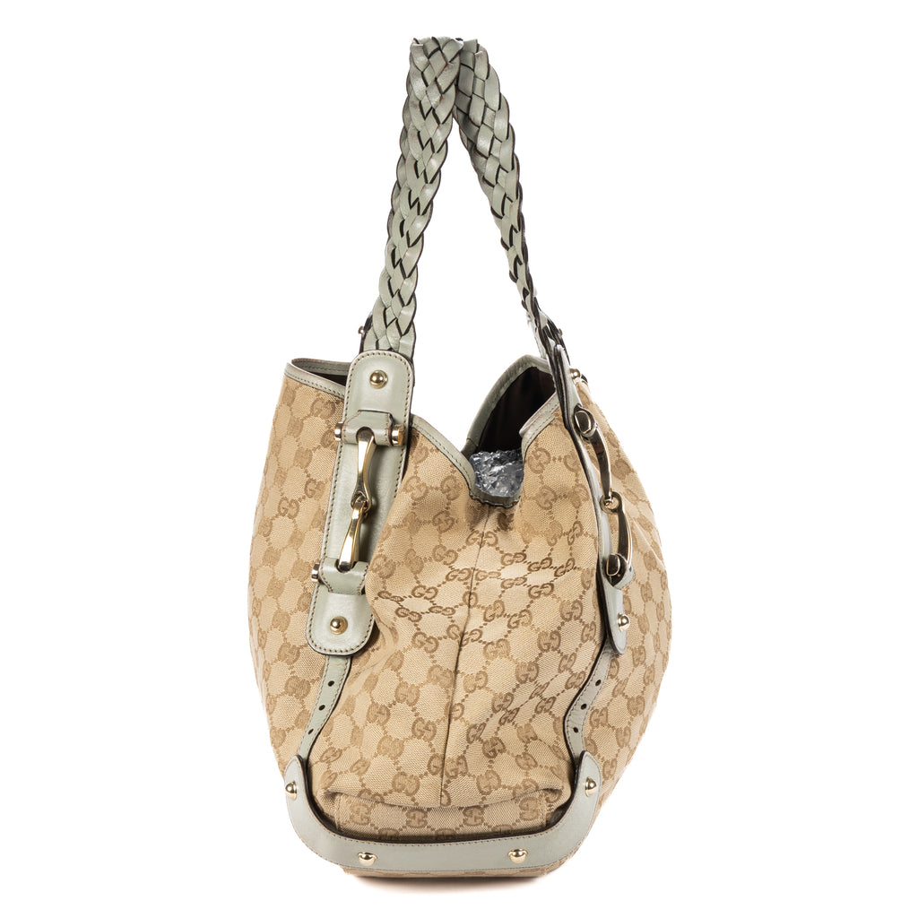 Shoulder Bag Pelham Beige Monogrammed Canvas