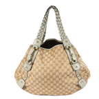 Shoulder Bag Pelham Beige Monogrammed Canvas