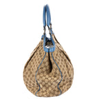 Shoulder Bag Sukey Tote Beige Monogrammed Canvas