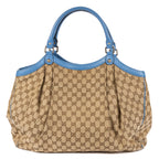 Shoulder Bag Sukey Tote Beige Monogrammed Canvas