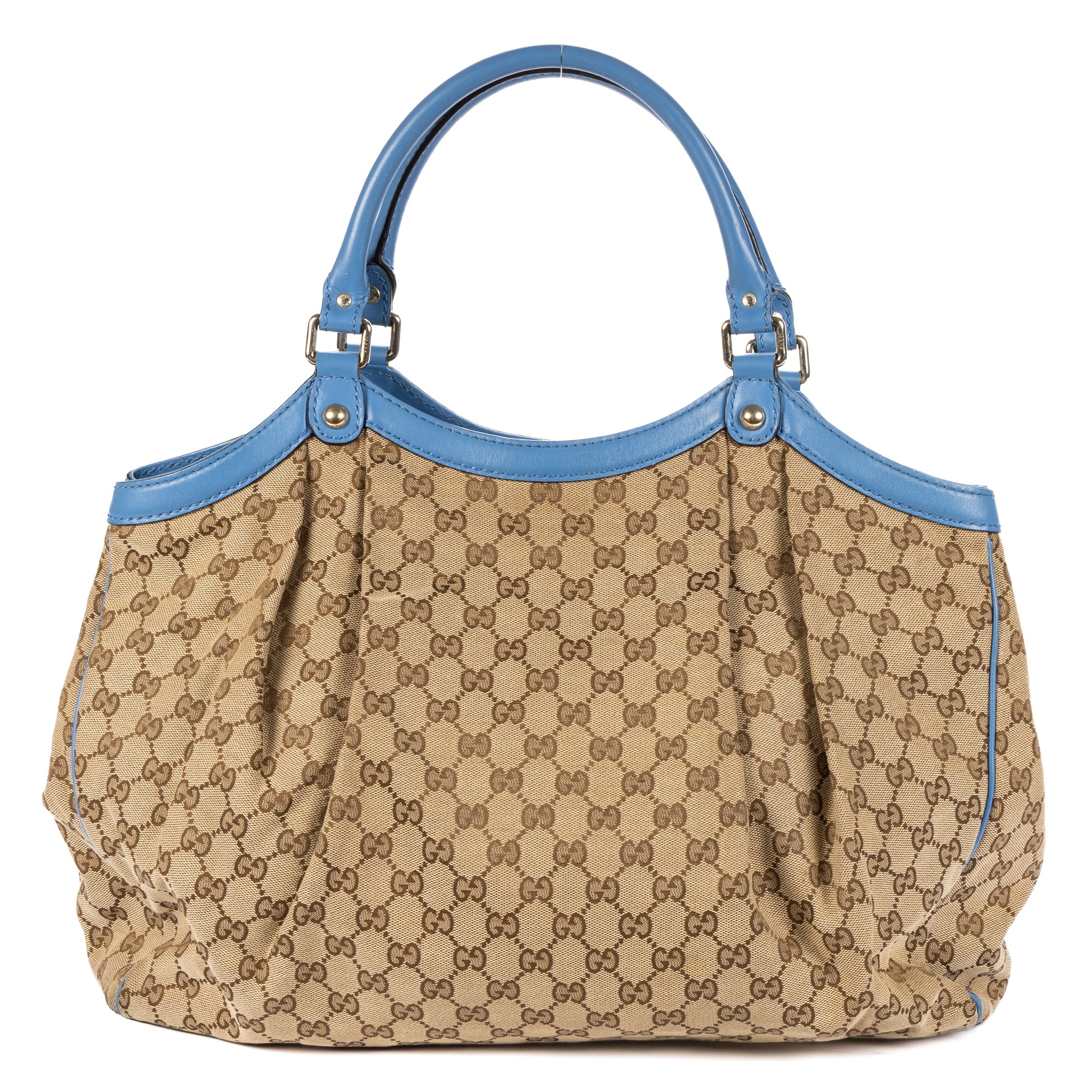 Shoulder Bag Sukey Tote Beige Monogrammed Canvas