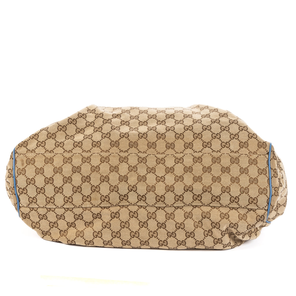 Shoulder Bag Sukey Tote Beige Monogrammed Canvas