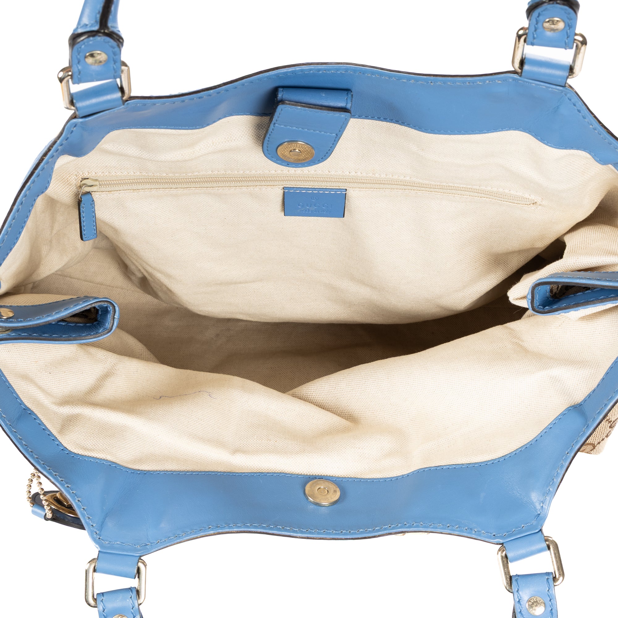 Shoulder Bag Sukey Tote Beige Monogrammed Canvas