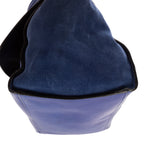 Shoulder Bag Medium Trapeze Medium Blue Calfskin Leather