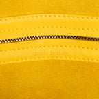 Shoulder Bag Large Phantom Luggage Large Yellow Grained Calfskin Leather