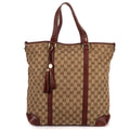 Shoulder Bag Miss GG Hobo Bag Beige Monogrammed Canvas
