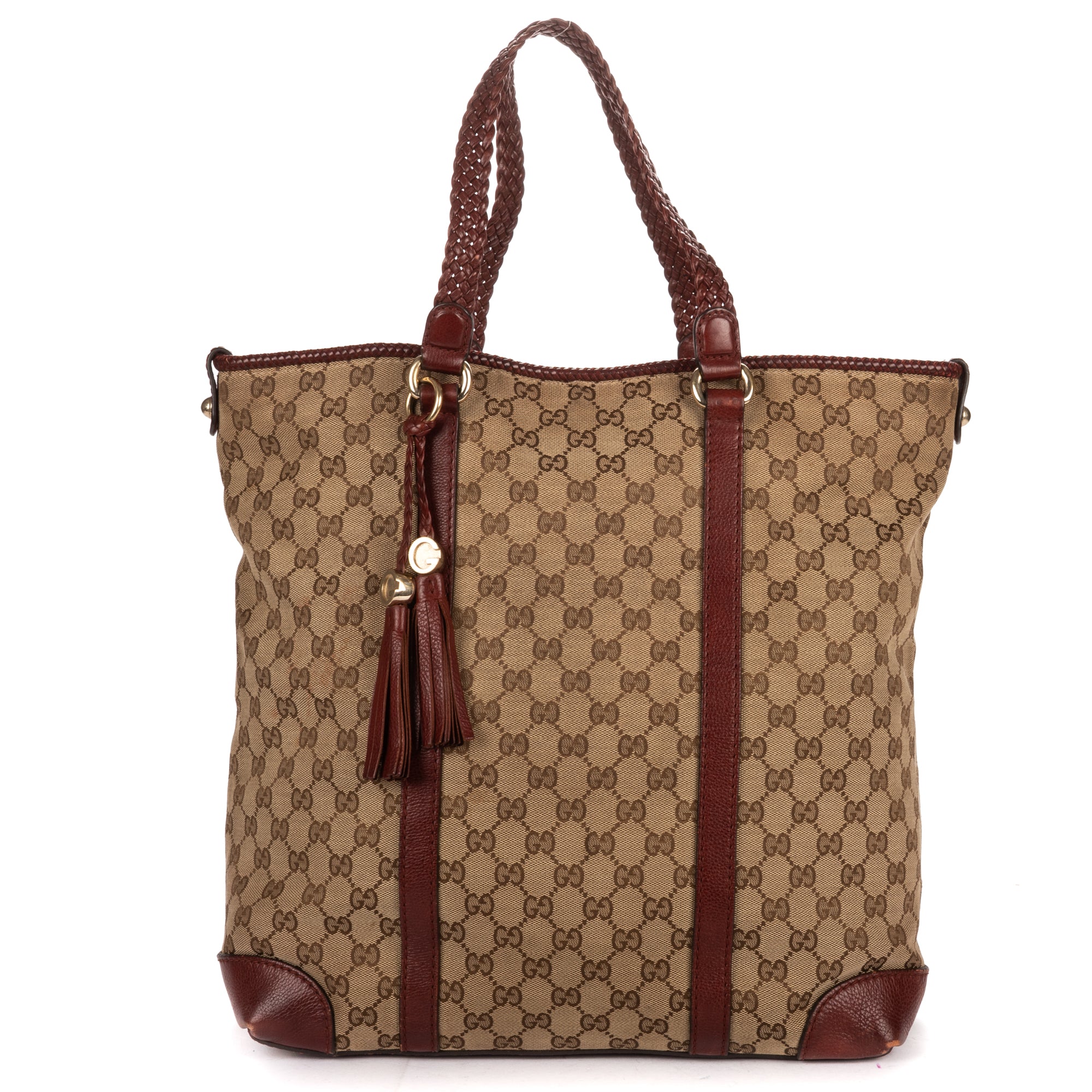 Shoulder Bag Miss GG Hobo Bag Beige Monogrammed Canvas