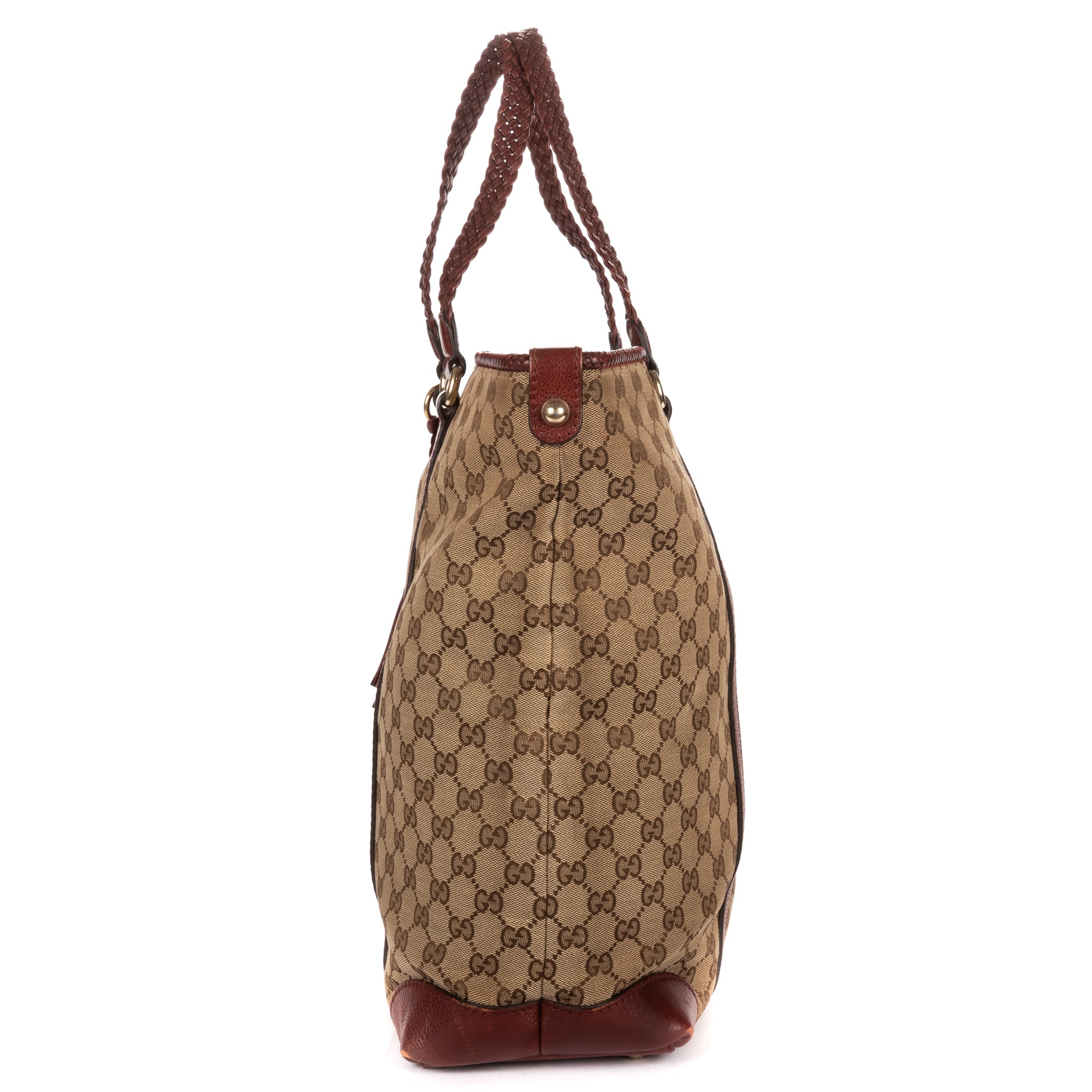 Shoulder Bag Miss GG Hobo Bag Beige Monogrammed Canvas