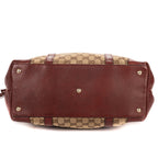 Shoulder Bag Miss GG Hobo Bag Beige Monogrammed Canvas