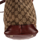Shoulder Bag Miss GG Hobo Bag Beige Monogrammed Canvas