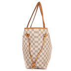 Shoulder Bag Neverfull MM Ivory Damier Azur