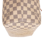 Shoulder Bag Neverfull MM Ivory Damier Azur