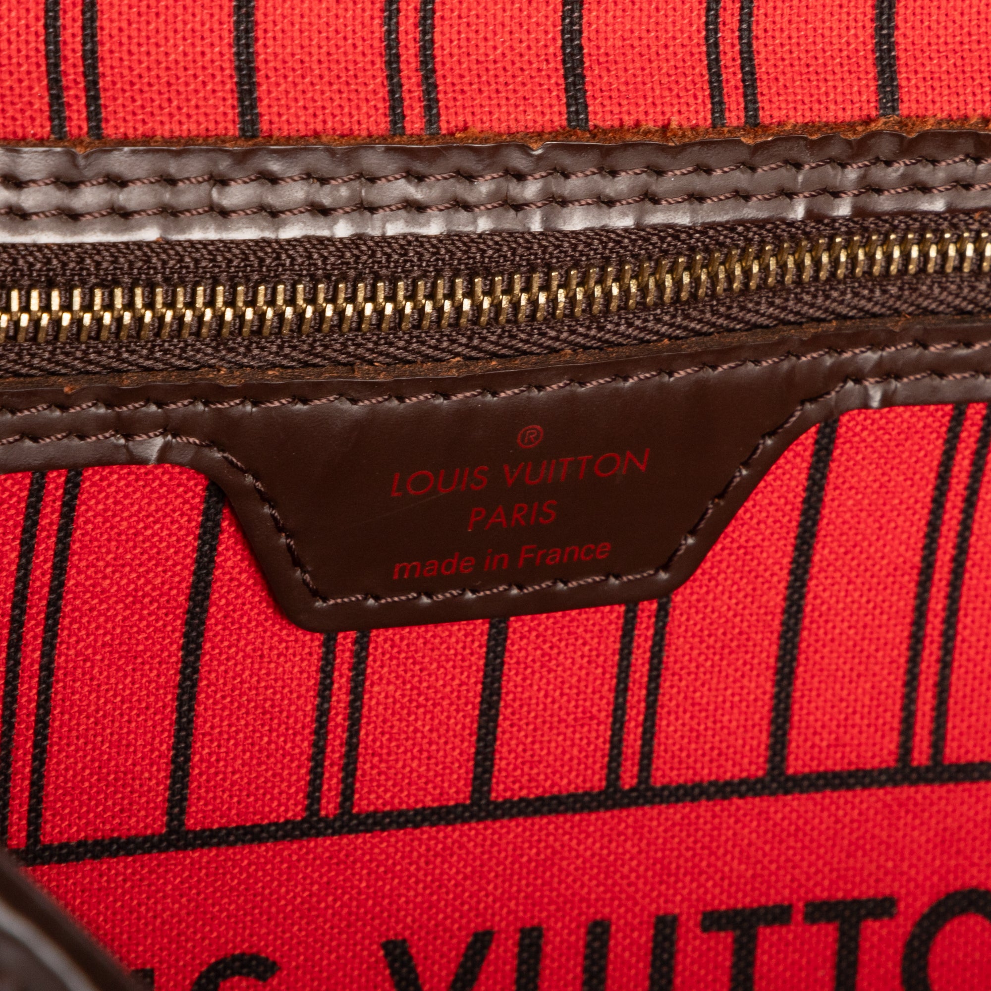 Shoulder Bag Neverfull MM Brown Damier Ebene