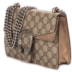 Shoulder Bag Mini Dionysus Chain Crossbody Mini Beige Supreme Coated Canvas