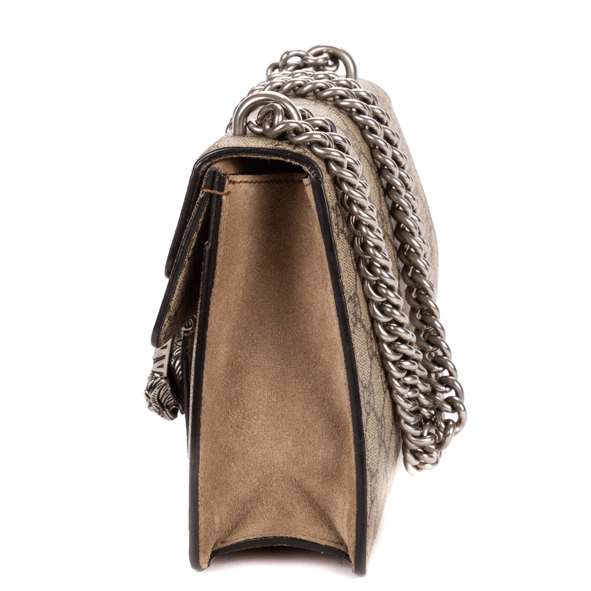 Shoulder Bag Mini Dionysus Chain Crossbody Mini Beige Supreme Coated Canvas