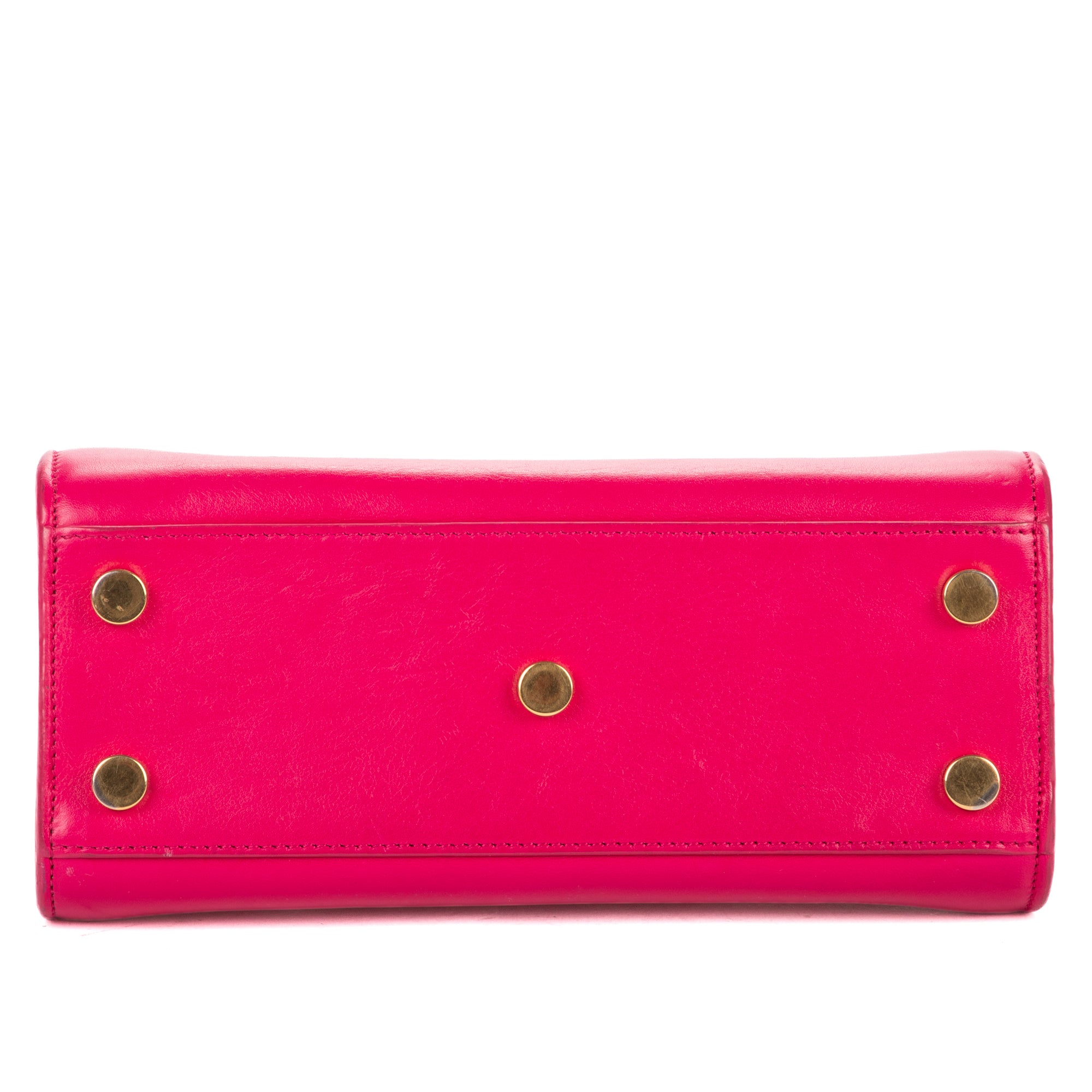 Shoulder Bag Nano Sac de Jour Pink Calfskin Leather