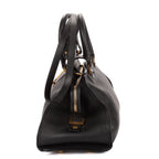 Shoulder Bag Small Cabas ChYc Small Black Calfskin Leather