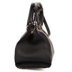Shoulder Bag Small Cabas ChYc Small Black Calfskin Leather