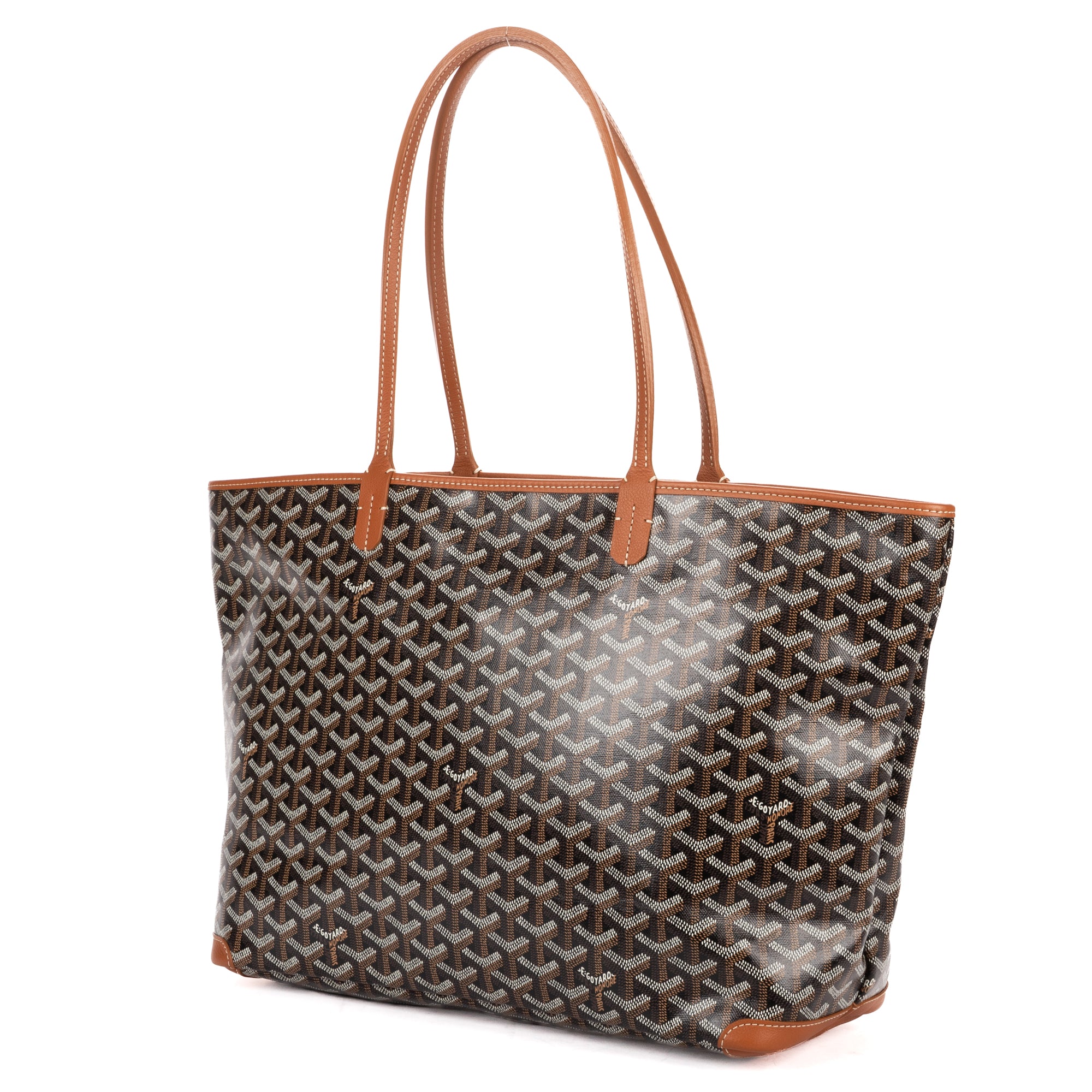 Shoulder Bag Saint Louis PM Black Goyardine Coated Canvas