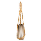 Shoulder Bag Small Kate Small Metallic Champagne Gold Embossed Calfskin Leather