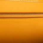 Shoulder Bag Medium Classic Box Medium Dark Yellow Smooth Calfskin Leather