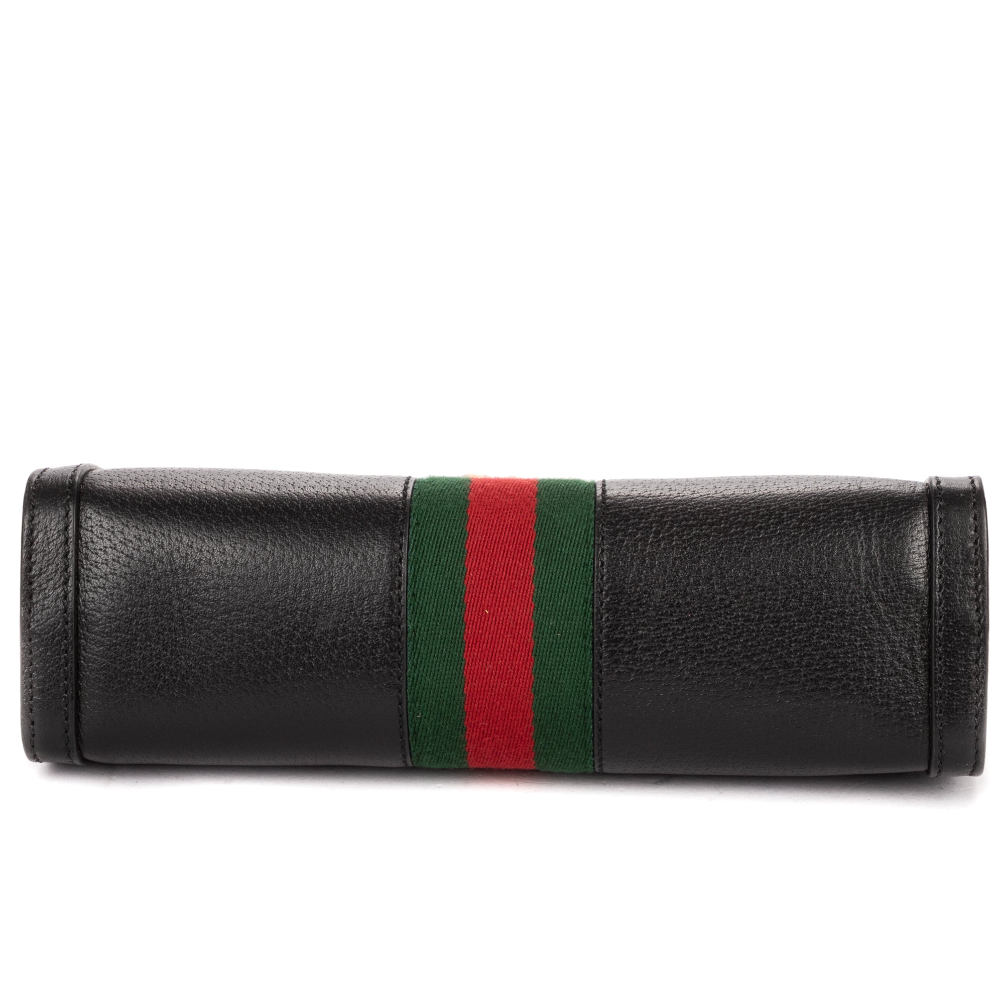 Shoulder Bag Small GG Ophidia Small Black Calfskin Leather