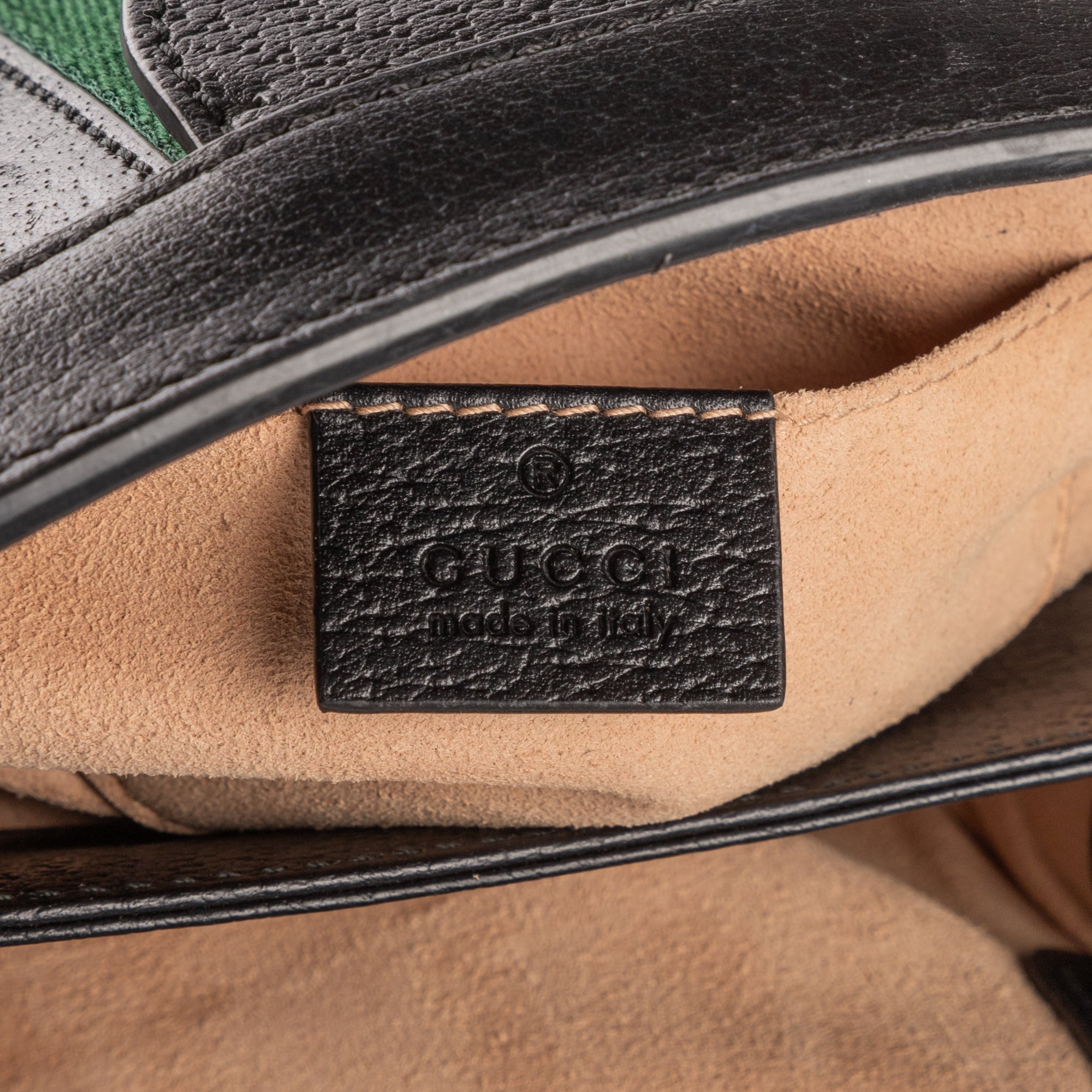 Shoulder Bag Small GG Ophidia Small Black Calfskin Leather