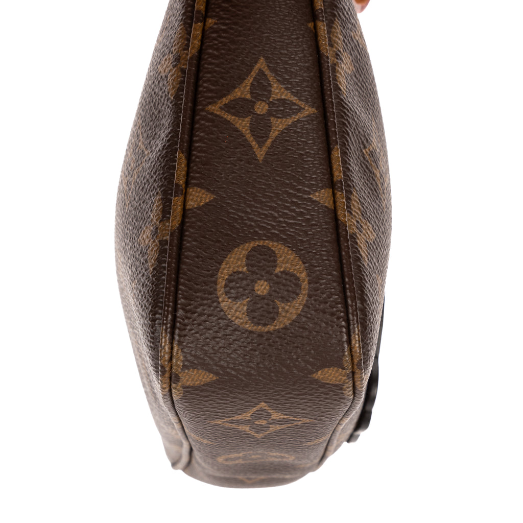 Shoulder Bag x Takashi Murakami Panda Pochette Accessories Brown Monogram Canvas