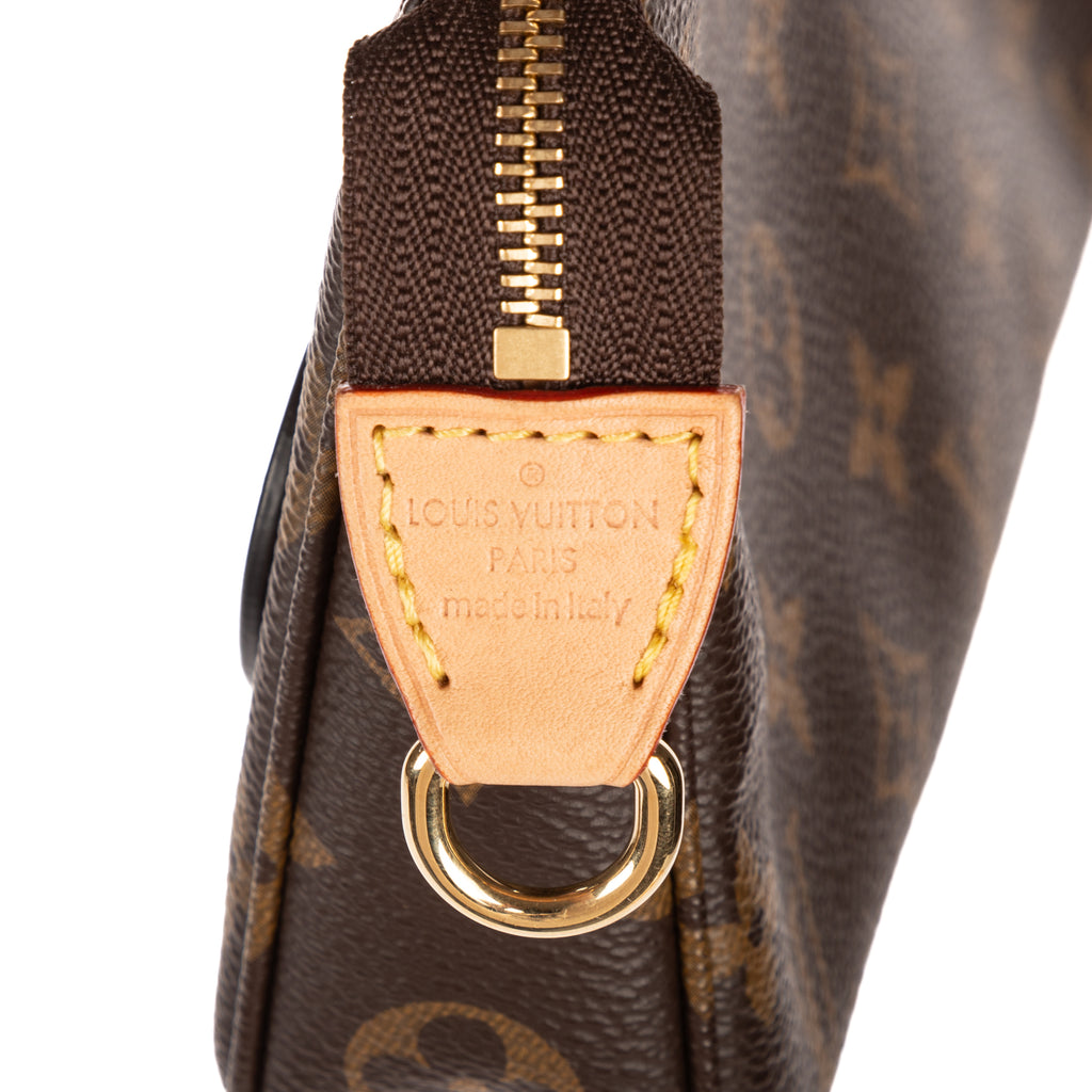 Shoulder Bag x Takashi Murakami Panda Pochette Accessories Brown Monogram Canvas