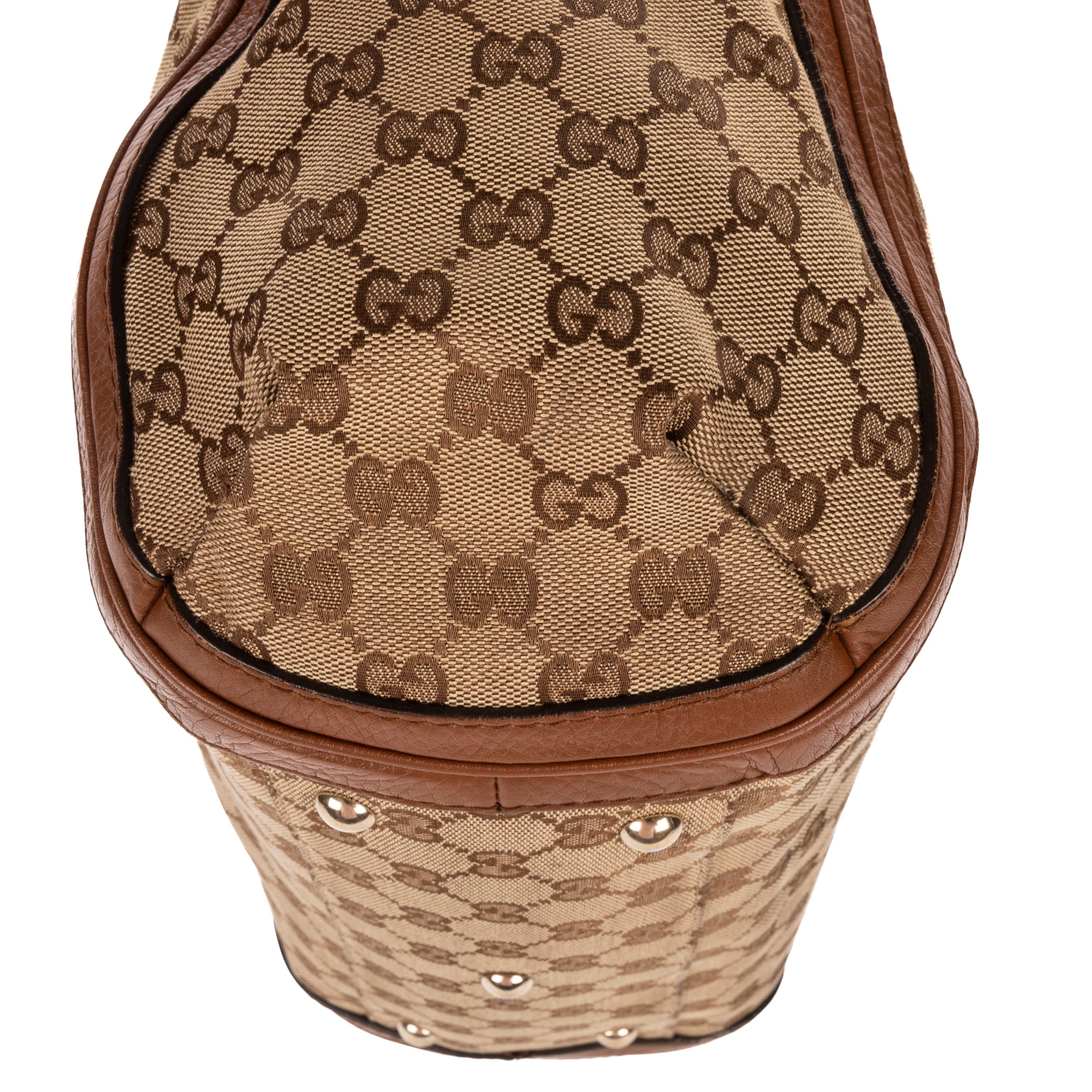 Shoulder Bag Bella Hobo Bag Brown Monogrammed Canvas