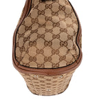 Shoulder Bag Bella Hobo Bag Brown Monogrammed Canvas