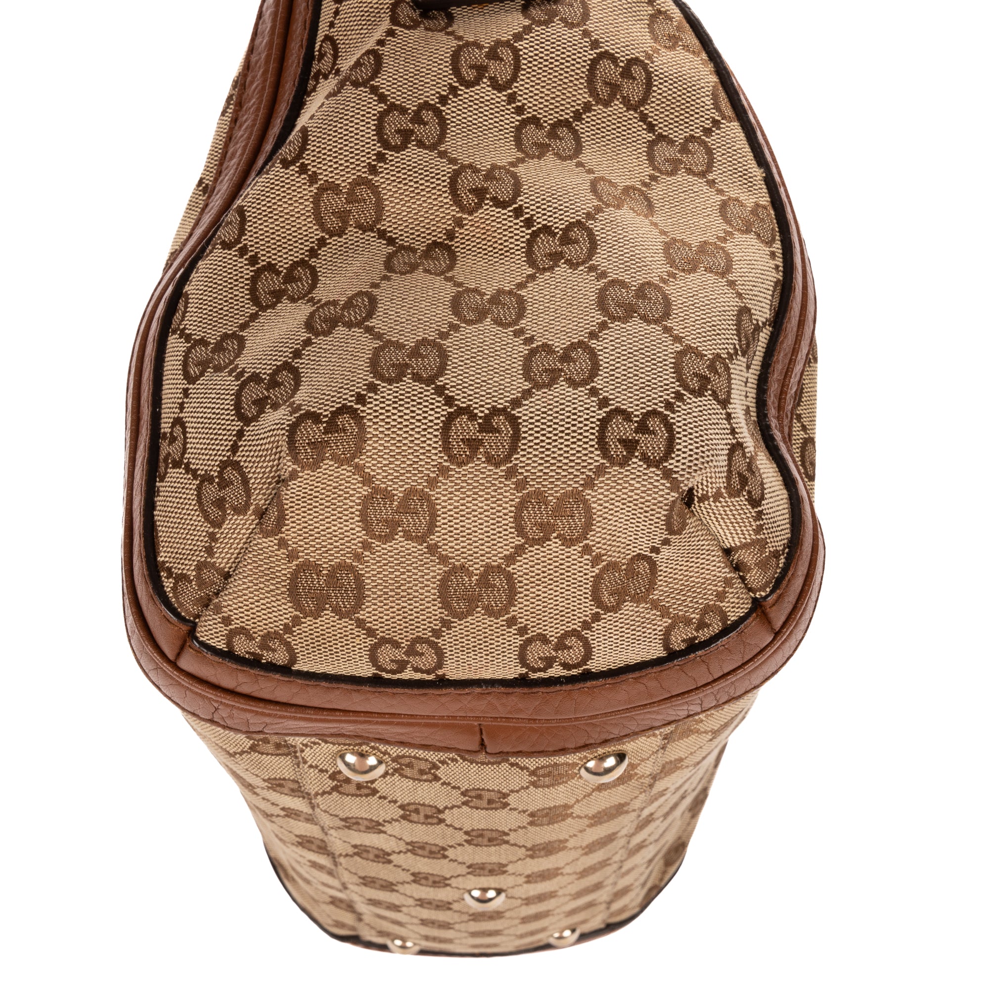 Shoulder Bag Bella Hobo Bag Brown Monogrammed Canvas