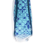 Pouch Ltd.Ed. Takashi Murakami Cosmic Blossom Pochette Blue Blossom Shiny Leather
