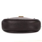 Shoulder Bag Drew Crossbody Bag Mini Black Grained Calfskin Leather