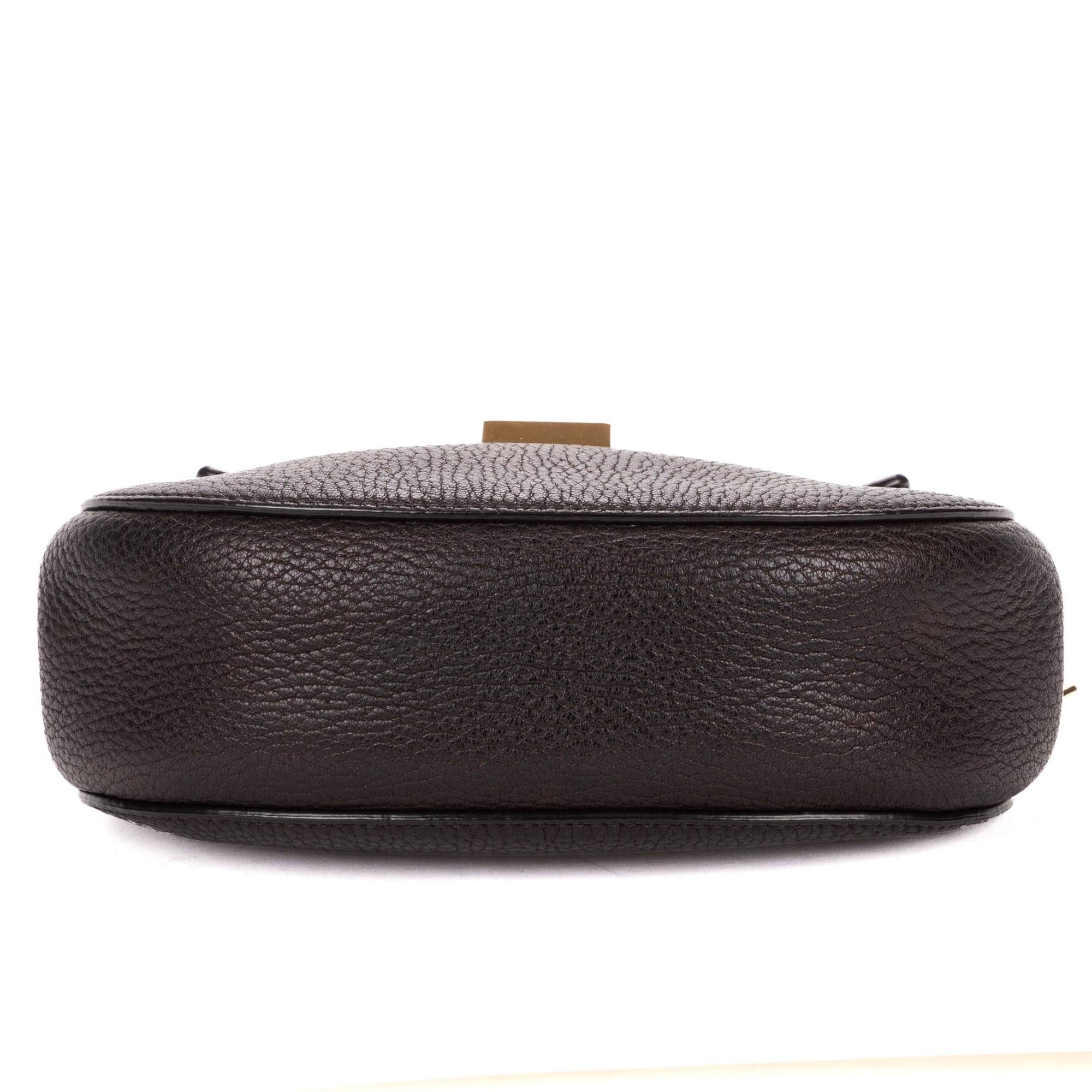 Shoulder Bag Drew Crossbody Bag Mini Black Grained Calfskin Leather