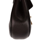 Shoulder Bag Drew Crossbody Bag Mini Black Grained Calfskin Leather