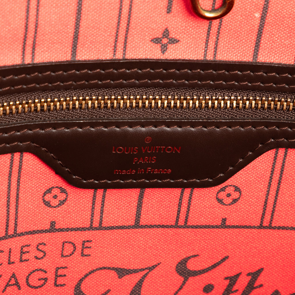 Shoulder Bag Neverfull MM Brown Damier Ebene