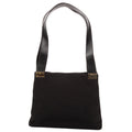Shoulder Bag Tote Bag Black Canvas
