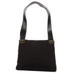 Shoulder Bag Tote Bag Black Canvas