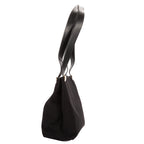 Shoulder Bag Tote Bag Black Canvas