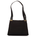 Shoulder Bag Tote Bag Black Canvas