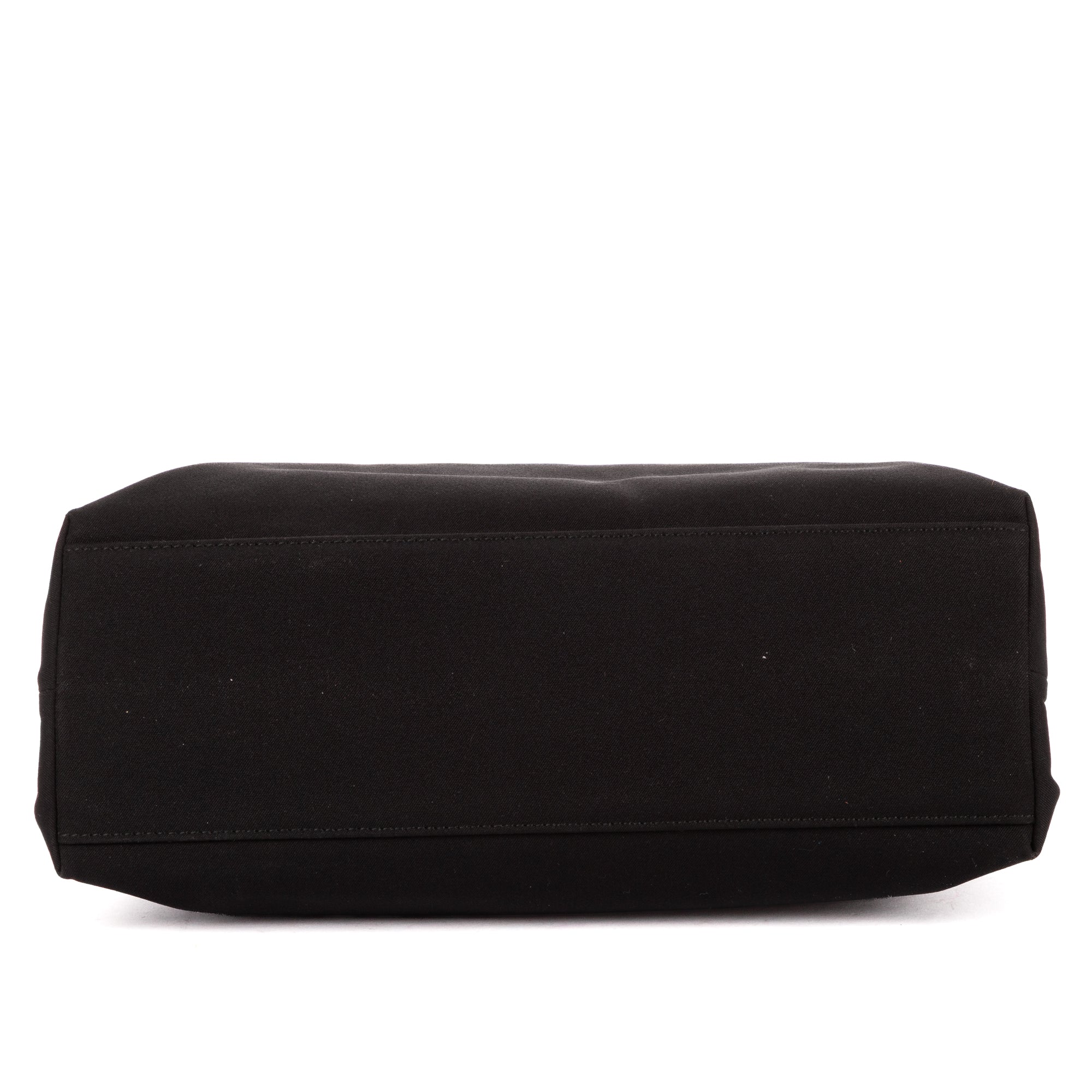 Shoulder Bag Tote Bag Black Canvas