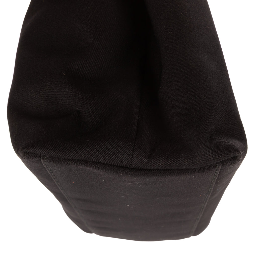 Shoulder Bag Tote Bag Black Canvas