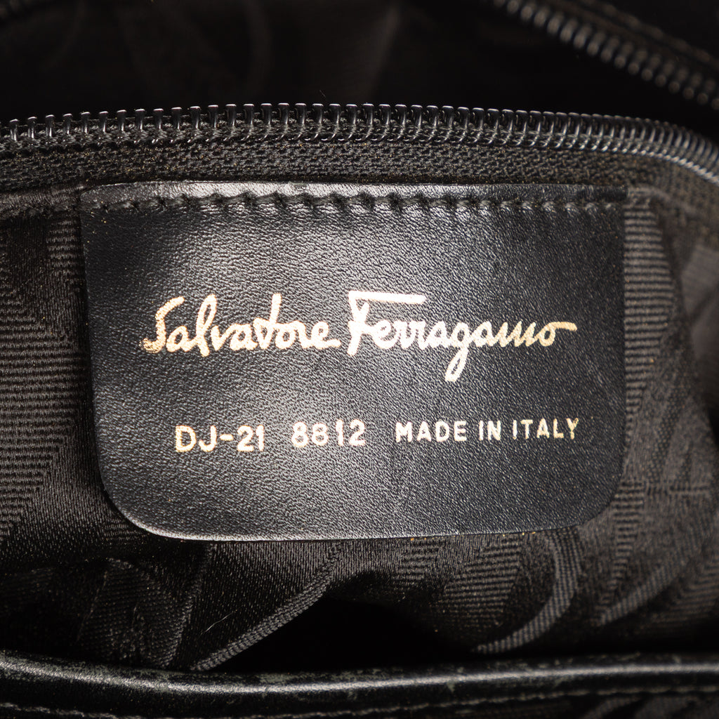 Shoulder Bag Tote Bag Black Canvas