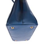 Shoulder Bag Medium Galleria Tote Medium Blue Saffiano Lux Leather